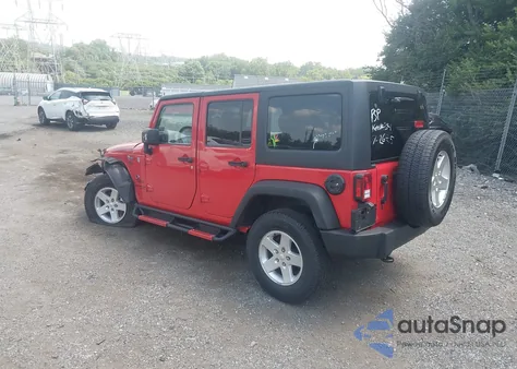 2015 Jeep Wrangler Unlimited Sport z USA, uszkodzony, nr VIN 1C4HJWDG3FL751322